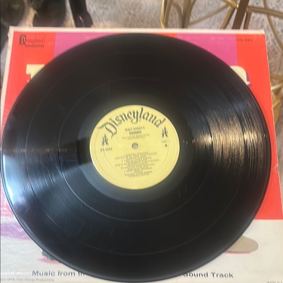 Walt Disney’s Dumbo – Original Motion Picture Soundtrack LP (1959) - Picture 7 of 13